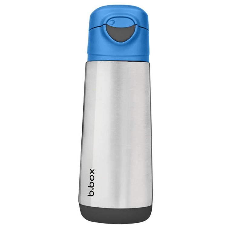 Butelka termiczna z ustnikiem sportowym 500 ml Blue Slate b.box
