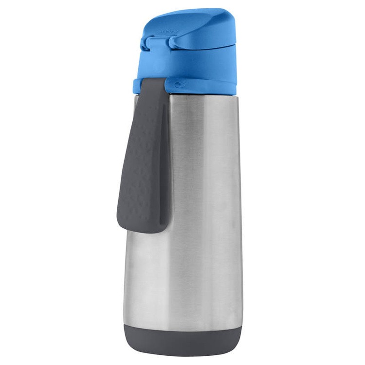 Butelka termiczna z ustnikiem sportowym 500 ml Blue Slate b.box