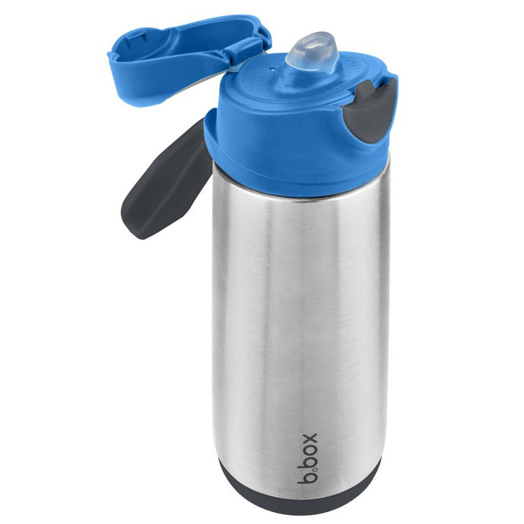 Butelka termiczna z ustnikiem sportowym 500 ml Blue Slate b.box