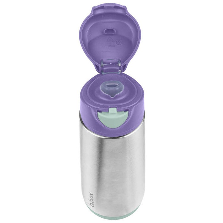 Butelka termiczna z ustnikiem sportowym 500 ml Lilac Pop b.box