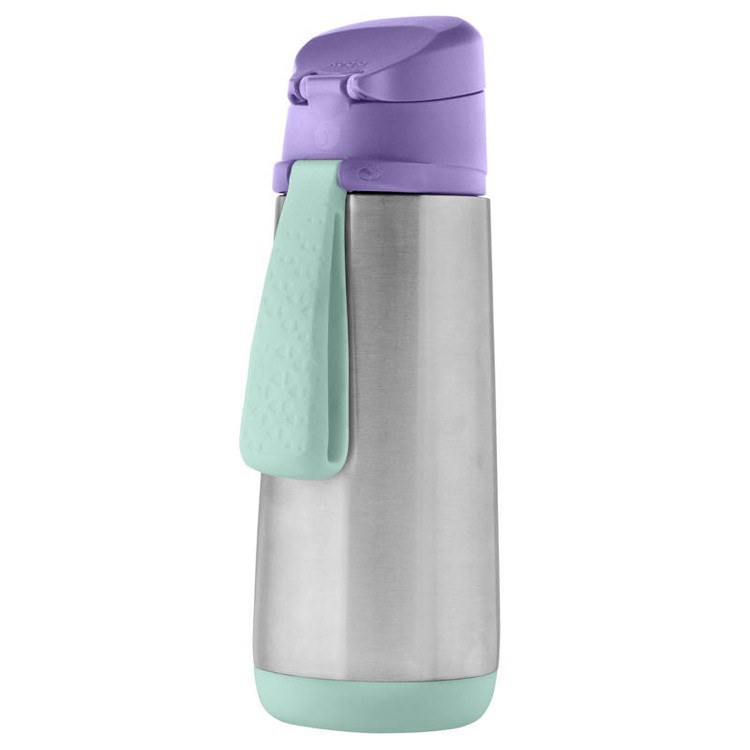 Butelka termiczna z ustnikiem sportowym 500 ml Lilac Pop b.box