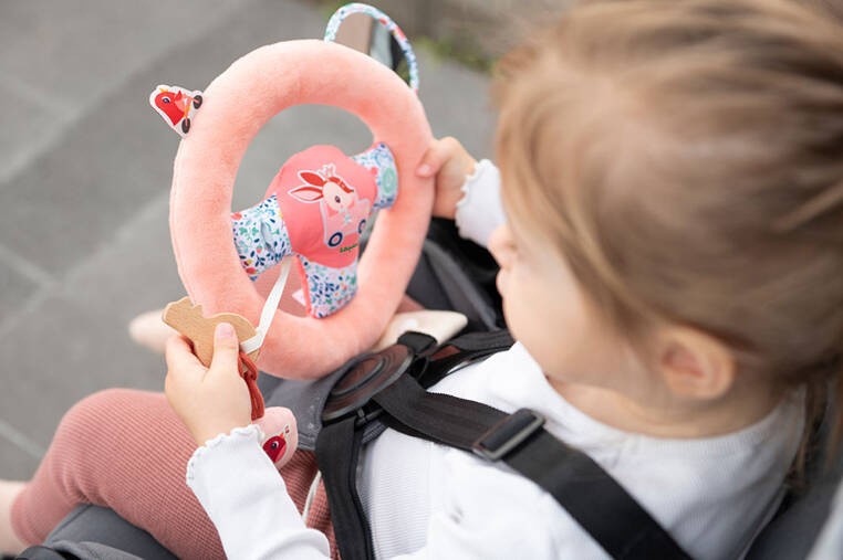 Miękka kierownica aktywizująca Sarenka Stella 18 m+ Lilliputiens
