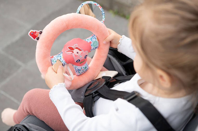 Miękka kierownica aktywizująca Sarenka Stella 18 m+ Lilliputiens