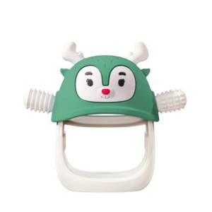 Gryzak dla Niemowlaka Renifer Pine Green Smily Mia