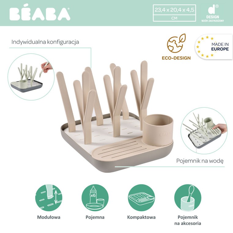Suszarka do naczyń butelek Clay/Gazelle Beaba