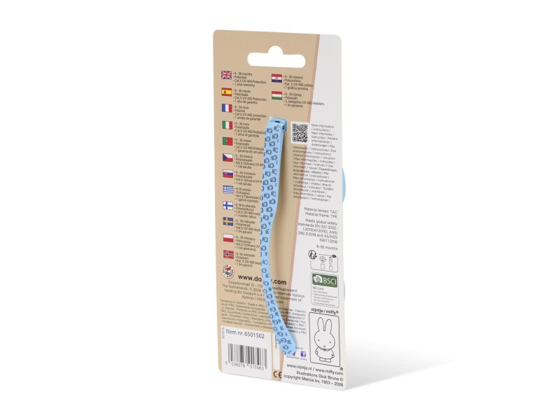 Okulary przeciwsłoneczne Miffy blue 6-36 m Dooky