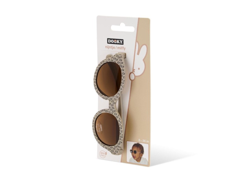 Okulary przeciwsłoneczne Miffy taupe 6-36 m Dooky