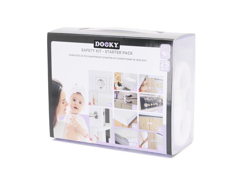Zestaw zabezpieczeń dla dzieci do domu 25 szt. Dooky