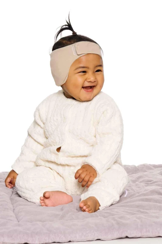 Słuchawki ochronne opaska 6-12m Beige DOOKY