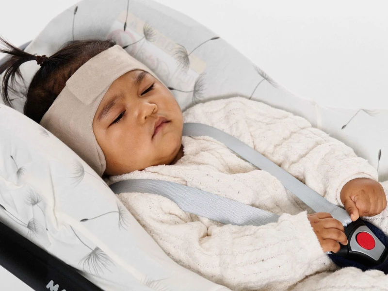 Słuchawki ochronne opaska 6-12m Beige DOOKY