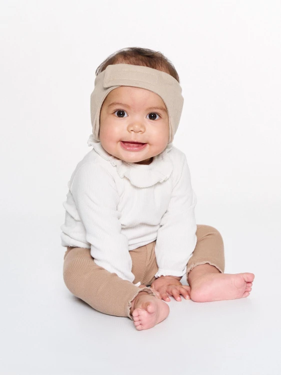 Słuchawki ochronne opaska 0-6 m Beige DOOKY