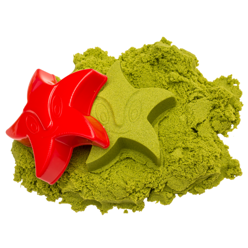 Piasek Dynamiczny Zielony 1 kg Tuban