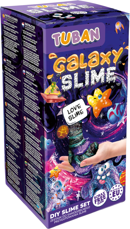 Zestaw Diy Tuban Slime Galaxy Tuban