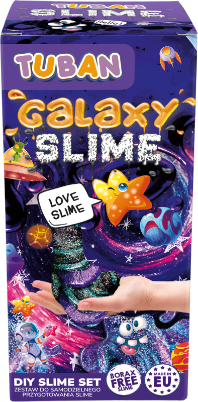 Zestaw Diy Tuban Slime Galaxy Tuban