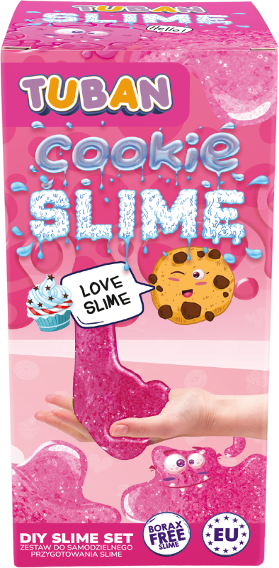 Zestaw Diy Tuban Slime Ciastko Tuban