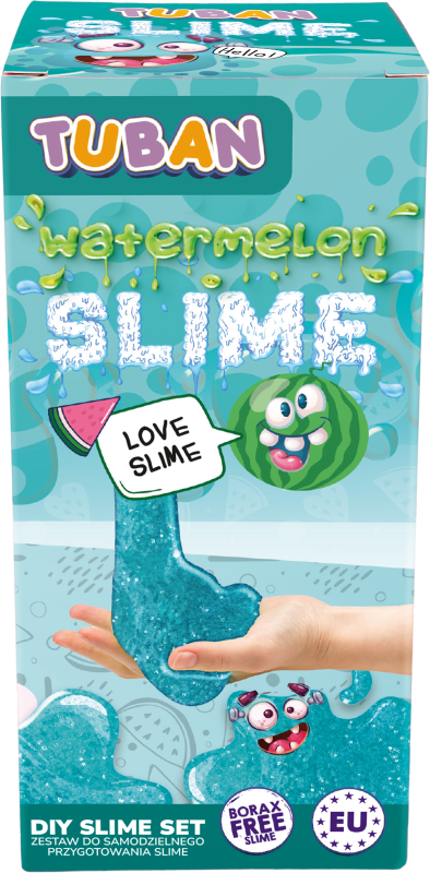 Zestaw Diy Tuban Slime Arbuz Tuban