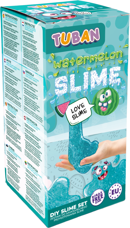 Zestaw Diy Tuban Slime Arbuz Tuban