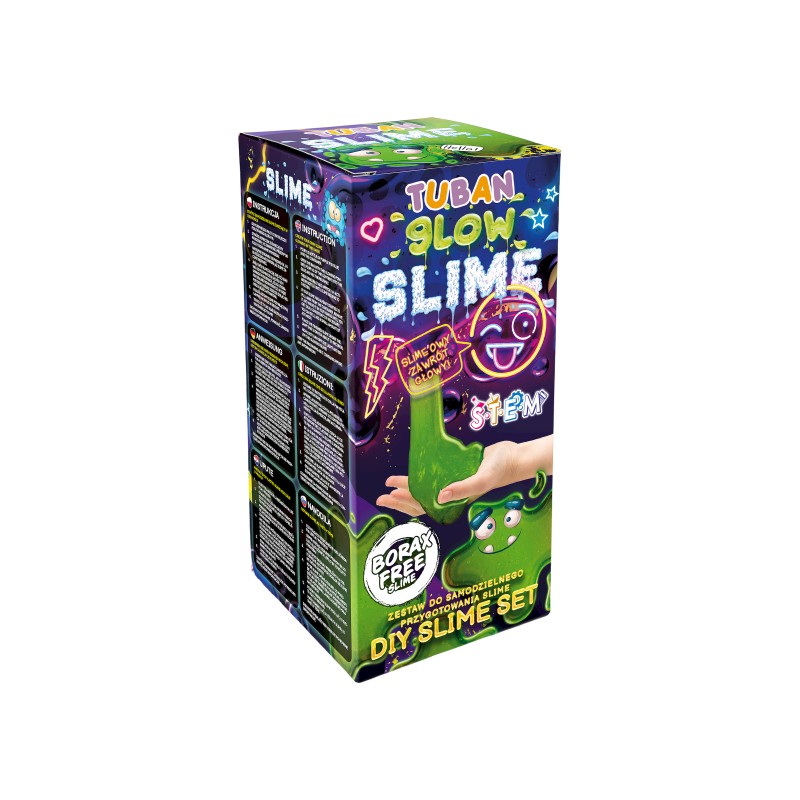 Zestaw Diy Tuban Slime Świecący w ciemności Tuban
