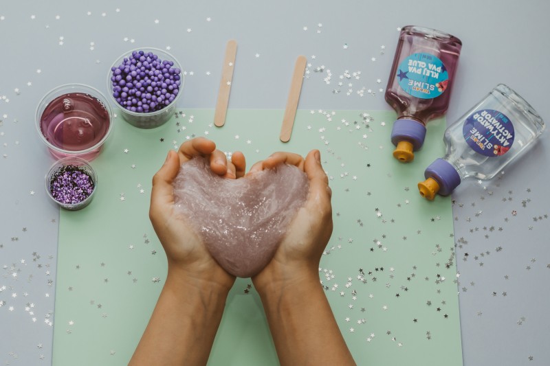 Zestaw Diy Tuban Slime Świecący w ciemności Tuban