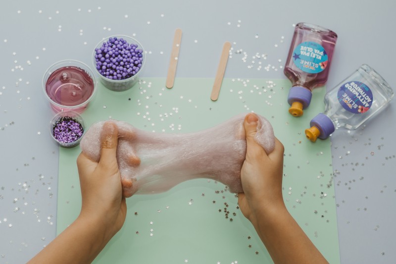 Zestaw Diy Tuban Slime Świecący w ciemności Tuban