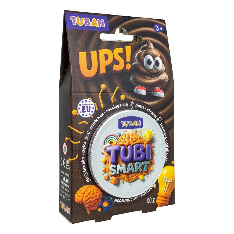 Tubi Smart Plastelina Ups! 50 g Tuban