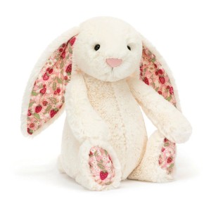 Króliczek Kremowy z Kwiecistymi Uszami Blossom Berry 31 cm Jellycat