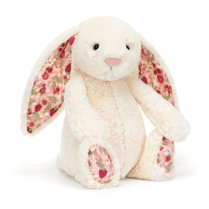 Króliczek Kremowy z Kwiecistymi Uszami Blossom Berry 31 cm Jellycat