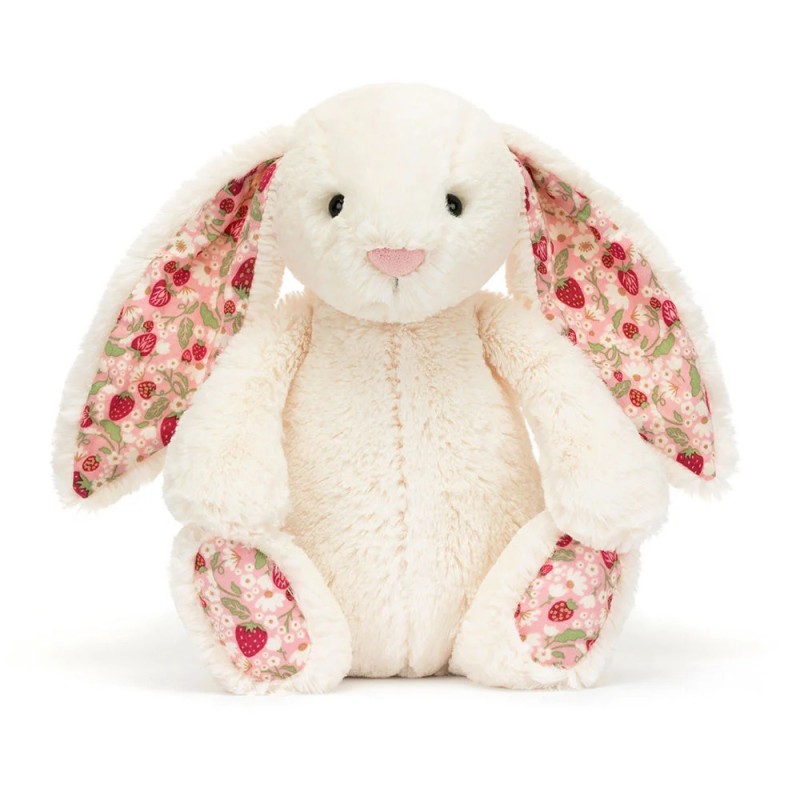 Króliczek Kremowy z Kwiecistymi Uszami Blossom Berry 31 cm Jellycat