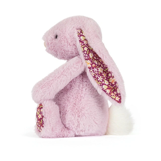 Króliczek LUX Liliowy z Kwiecistymi Uszami 31 cm Jellycat