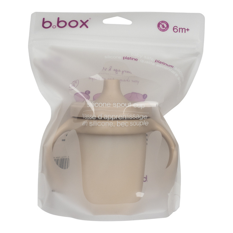 Silikonowy kubek z ustnikiem Latte b.box