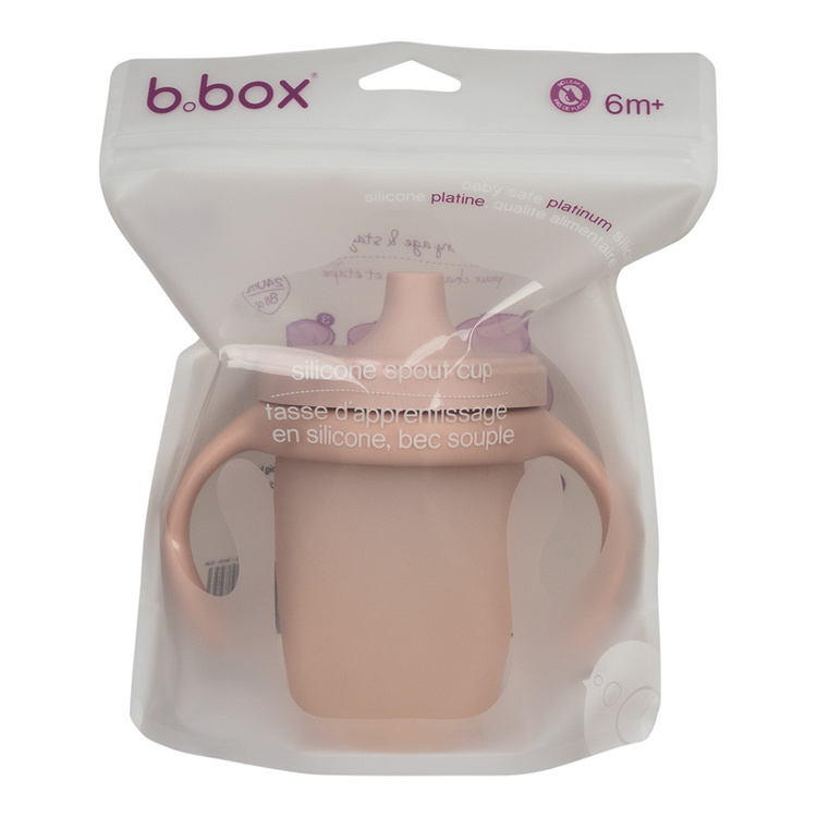 Silikonowy kubek z ustnikiem Blush b.box