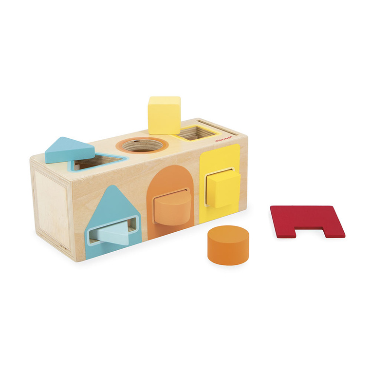 Sorter figur geometrycznych 12m+ Janod
