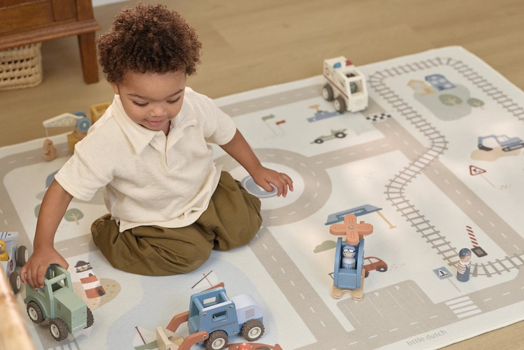 Traktor z figurką FSC Little Dutch
