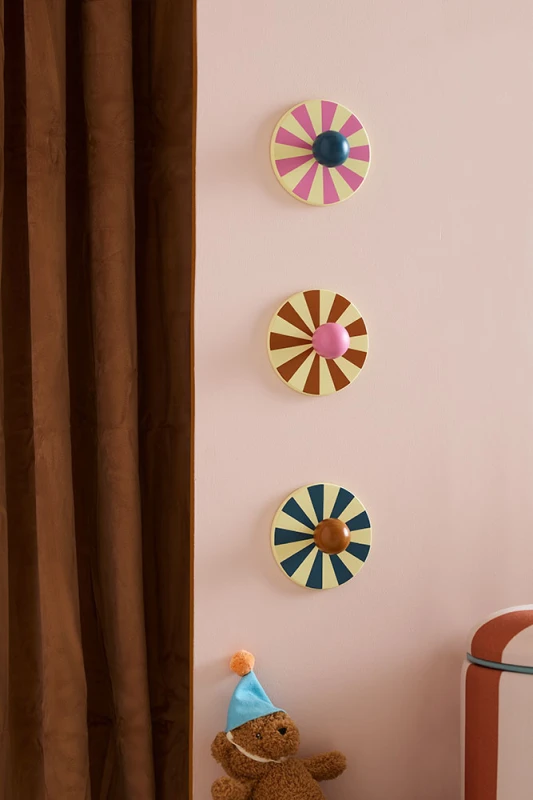 Wieszaki ścienne circus 3 sztuki Kid's Concept