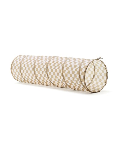 Kid's Concept - Tunel do zabawy w kratkę, khaki