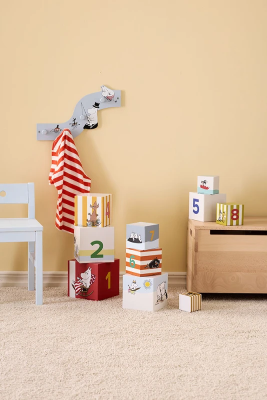 Wieża piramida do układania z kostek MOOMIN Kid's Concept
