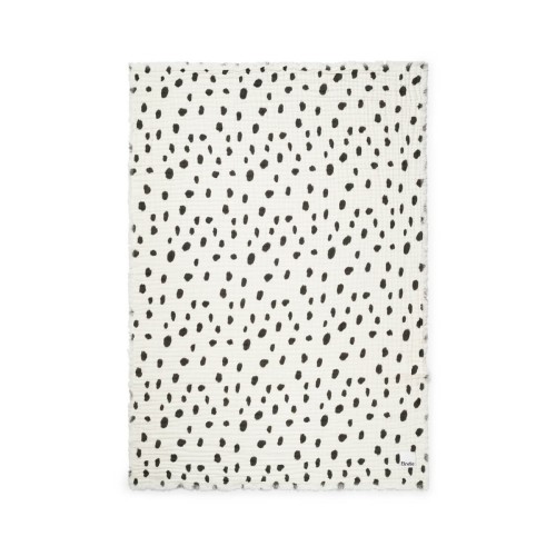 Elodie Details - Kocyk Soft Cotton Blanket - Dalmatian Dots Grande