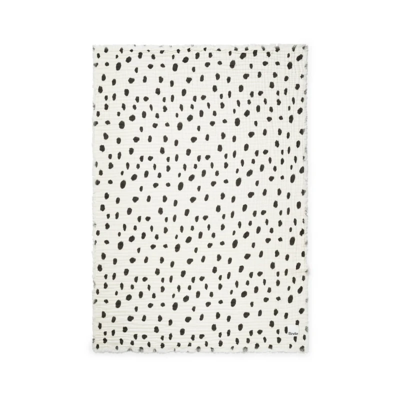 Kocyk Soft Cotton Blanket - Dalmatian Dots Grande Elodie Details