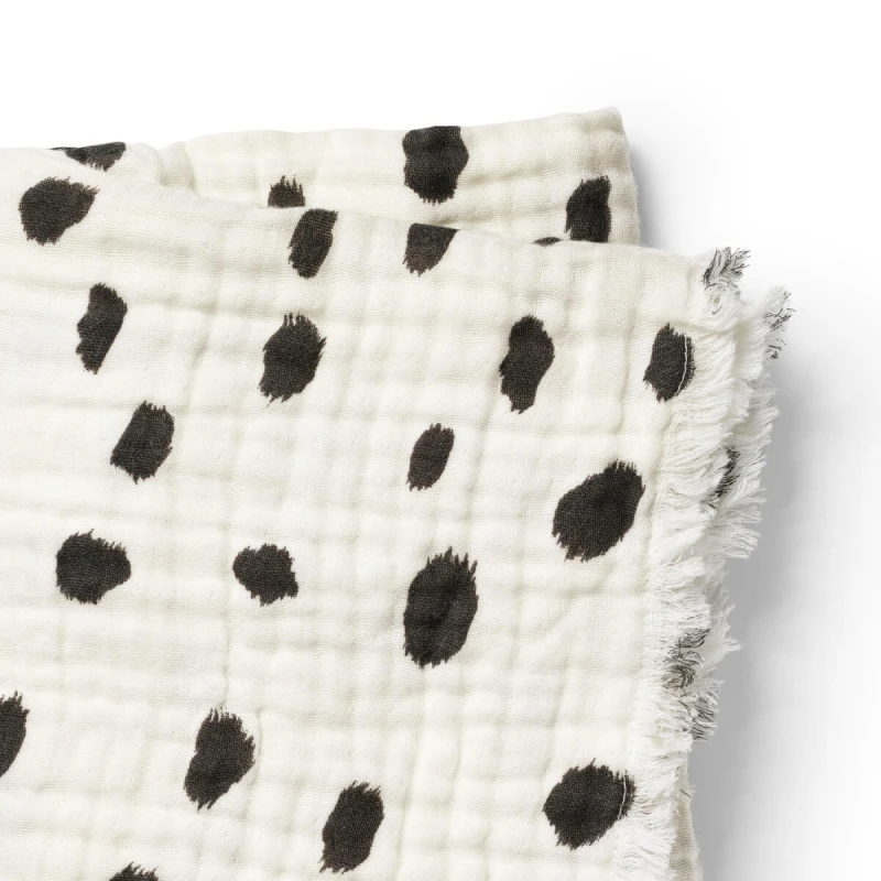 Kocyk Soft Cotton Blanket - Dalmatian Dots Grande Elodie Details