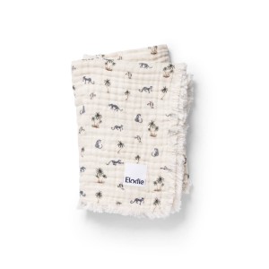 Kocyk Soft Cotton Blanket - Garden Leo’s Resort Elodie Details