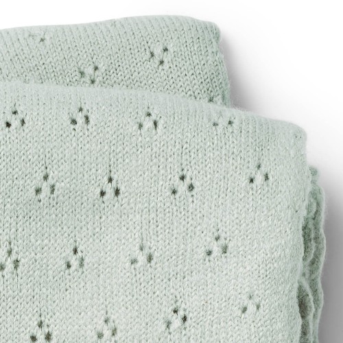 Elodie Details - Kocyk Pointelle - Mineral Green