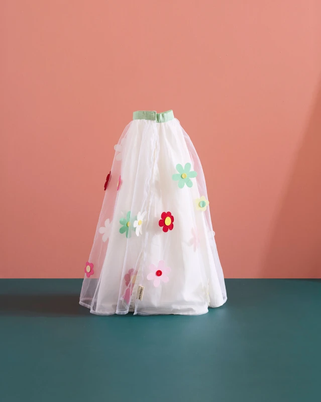 Przebranie kwiatowa peleryna Kid's Concept