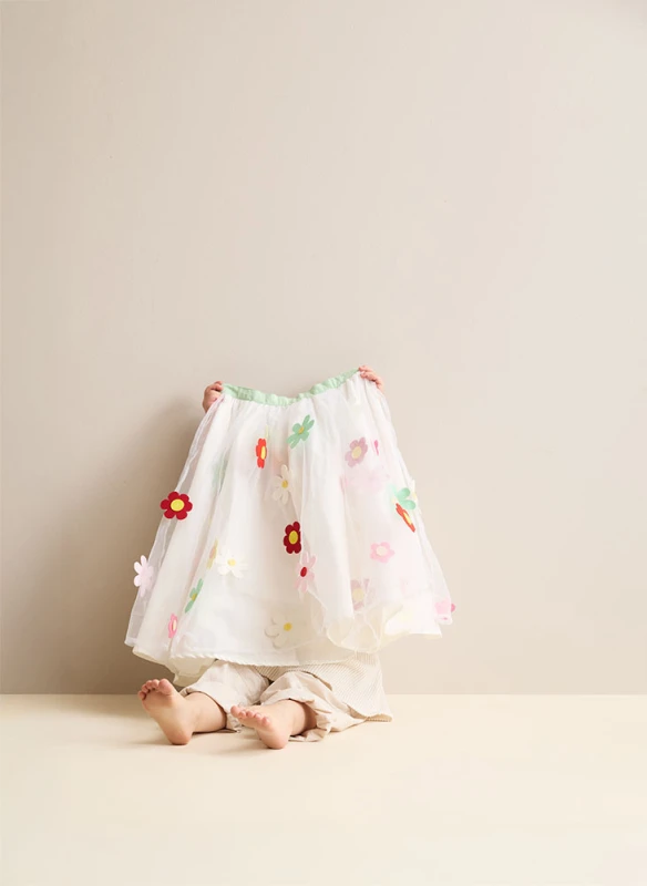 Przebranie kwiatowa peleryna Kid's Concept