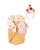 Kid's Concept - Strój Ice Cream, lody w wafelku