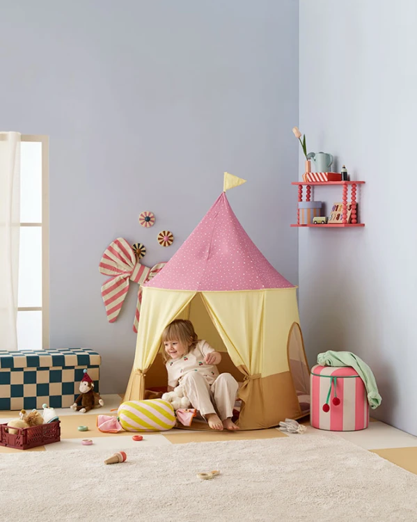 Kid's Concept - Namiot do zabawy Circus, różowy