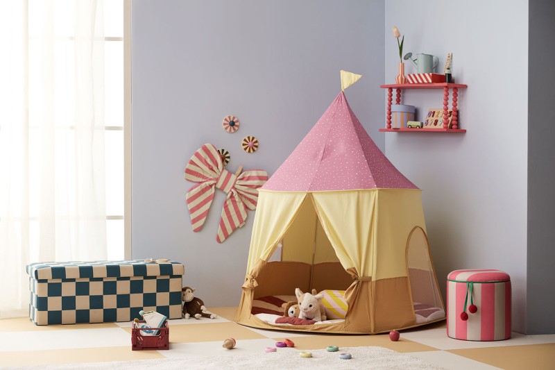 Namiot do zabawy Circus różowy Kid's Concept