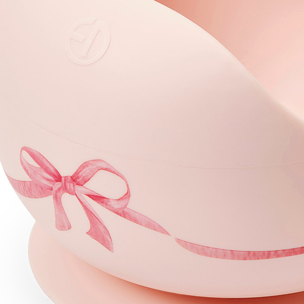 Zestaw do karmienia miseczka i łyżeczka Rosy bow Elodie Details