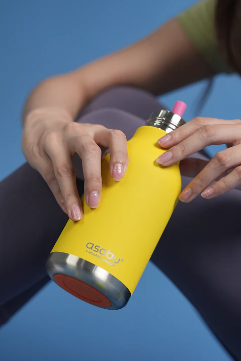 Butelka termiczna ze słomką Bestie Kaczuszka 460 ml Asobu