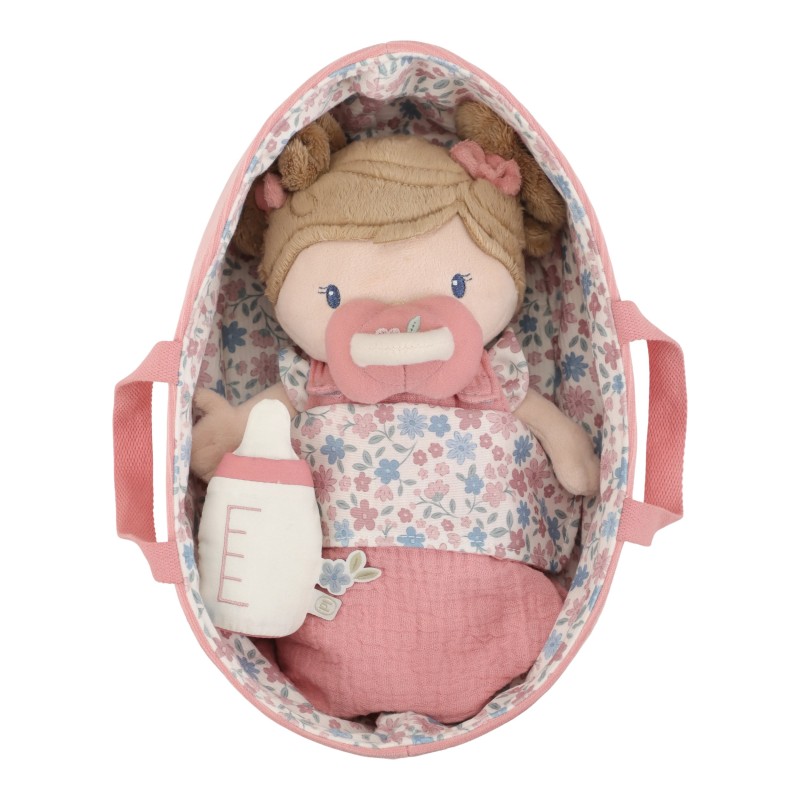 Laleczka Baby Rosa z akcesoriami butelka smoczek GRS Little Dutch