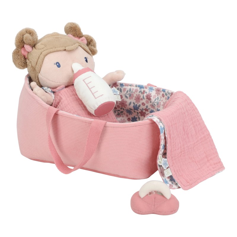 Laleczka Baby Rosa z akcesoriami butelka smoczek GRS Little Dutch